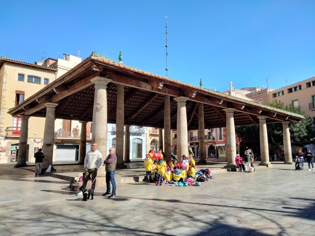 La Porxada, en el centro de Granollers